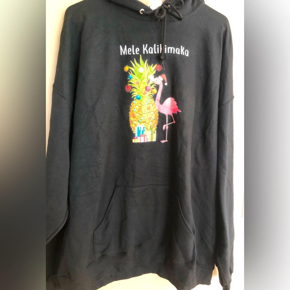 NEW  MELE KALIMAKA Tropical Flamingo Sweatshirt Size 3X National Lampoon Xmas